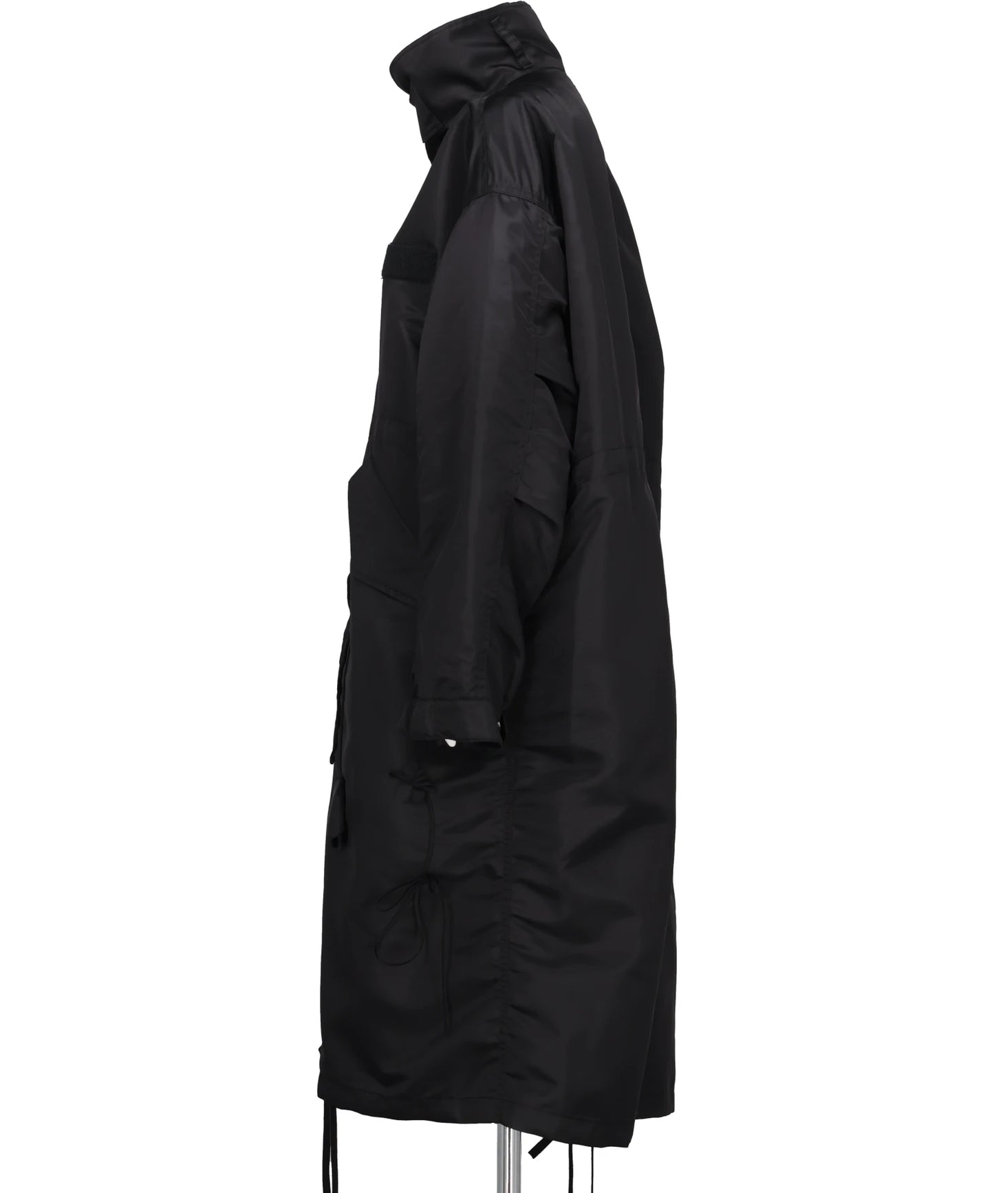 NYLON TWILL 3D EMBROIDERY MODS COAT