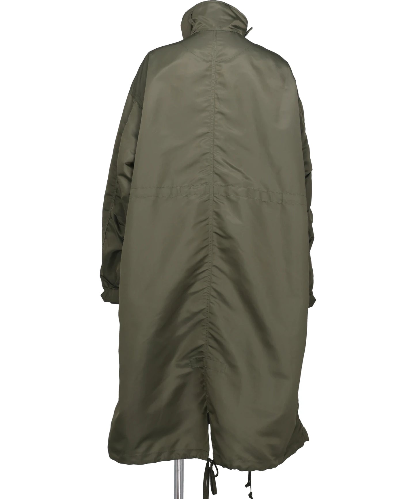 NYLON TWILL 3D EMBROIDERY MODS COAT