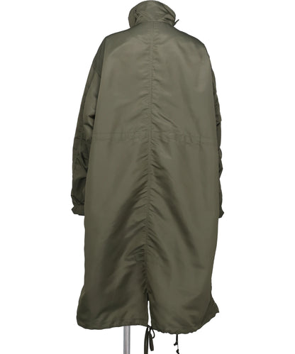 NYLON TWILL 3D EMBROIDERY MODS COAT