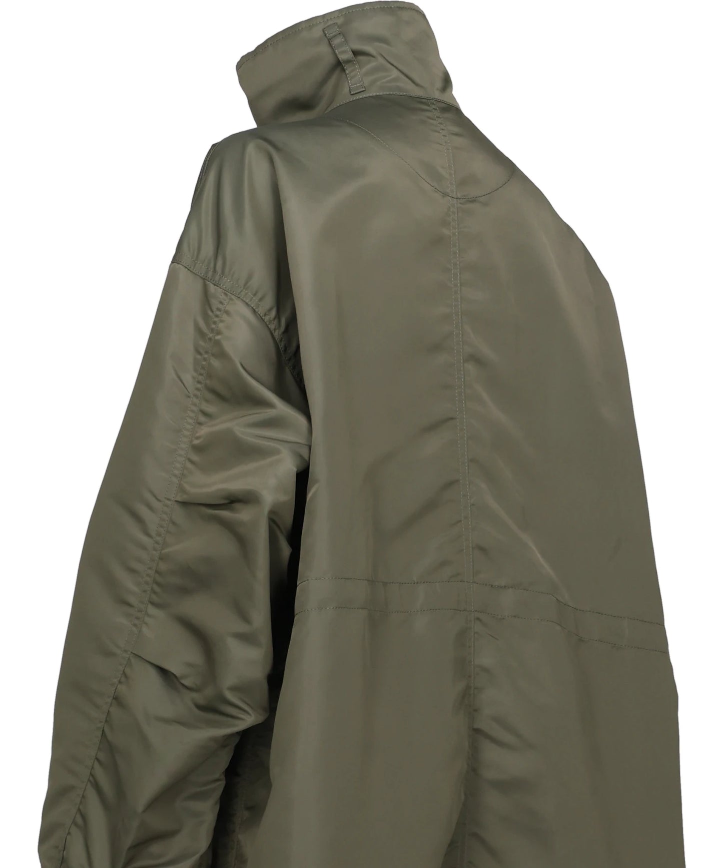 NYLON TWILL 3D EMBROIDERY MODS COAT