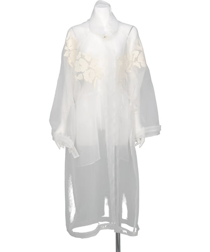 riv nobuhiko(リブノブヒコ) 2026SS MEU FLOWER SHEER COAT CTSS261001