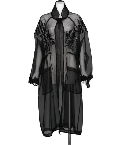 riv nobuhiko(リブノブヒコ) 2026SS MEU FLOWER SHEER COAT CTSS261001