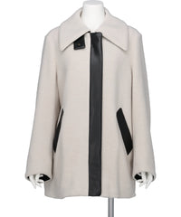WOOL BOA COAT