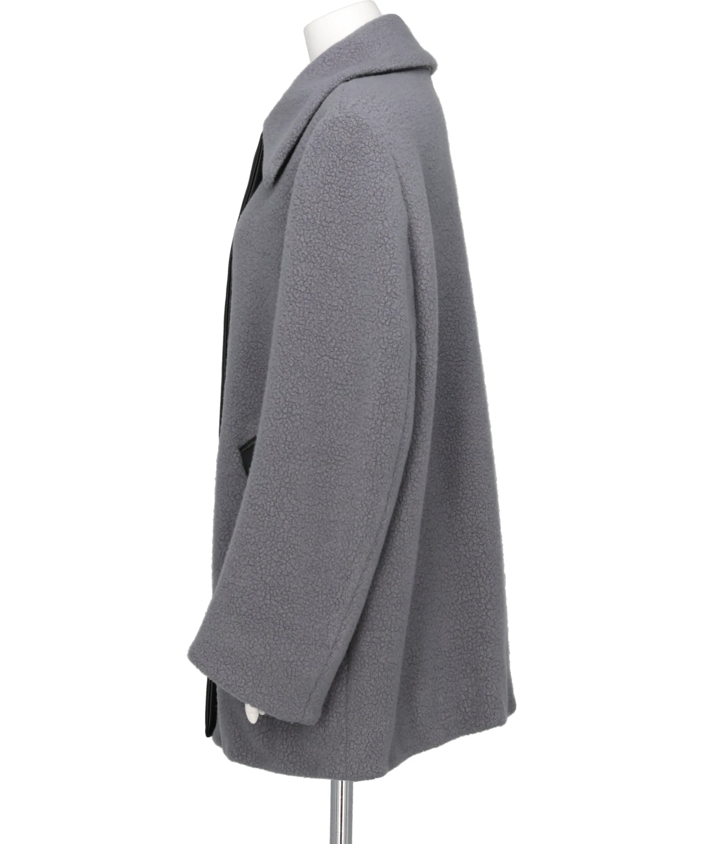 WOOL BOA COAT