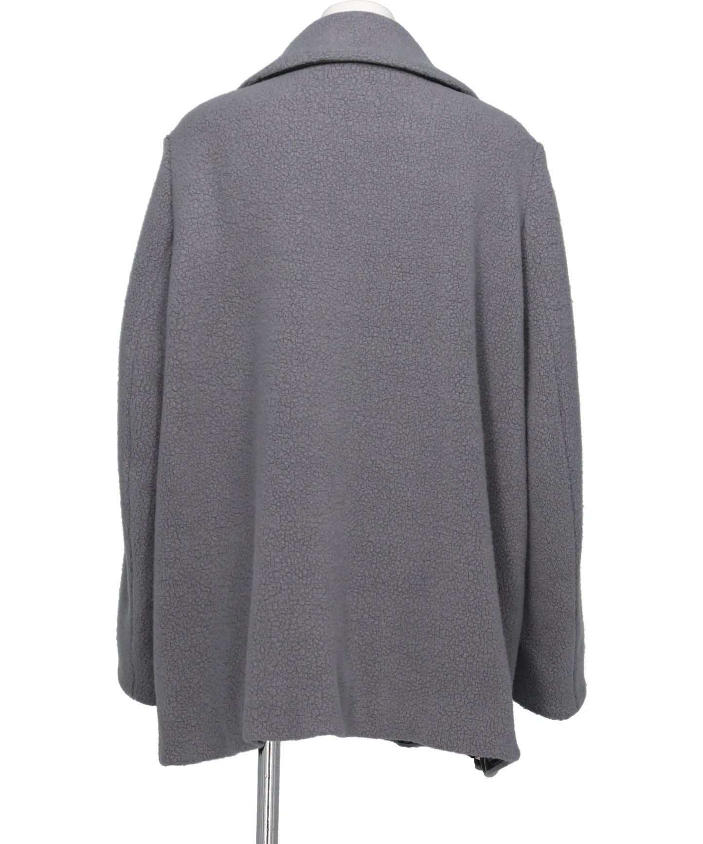 WOOL BOA COAT