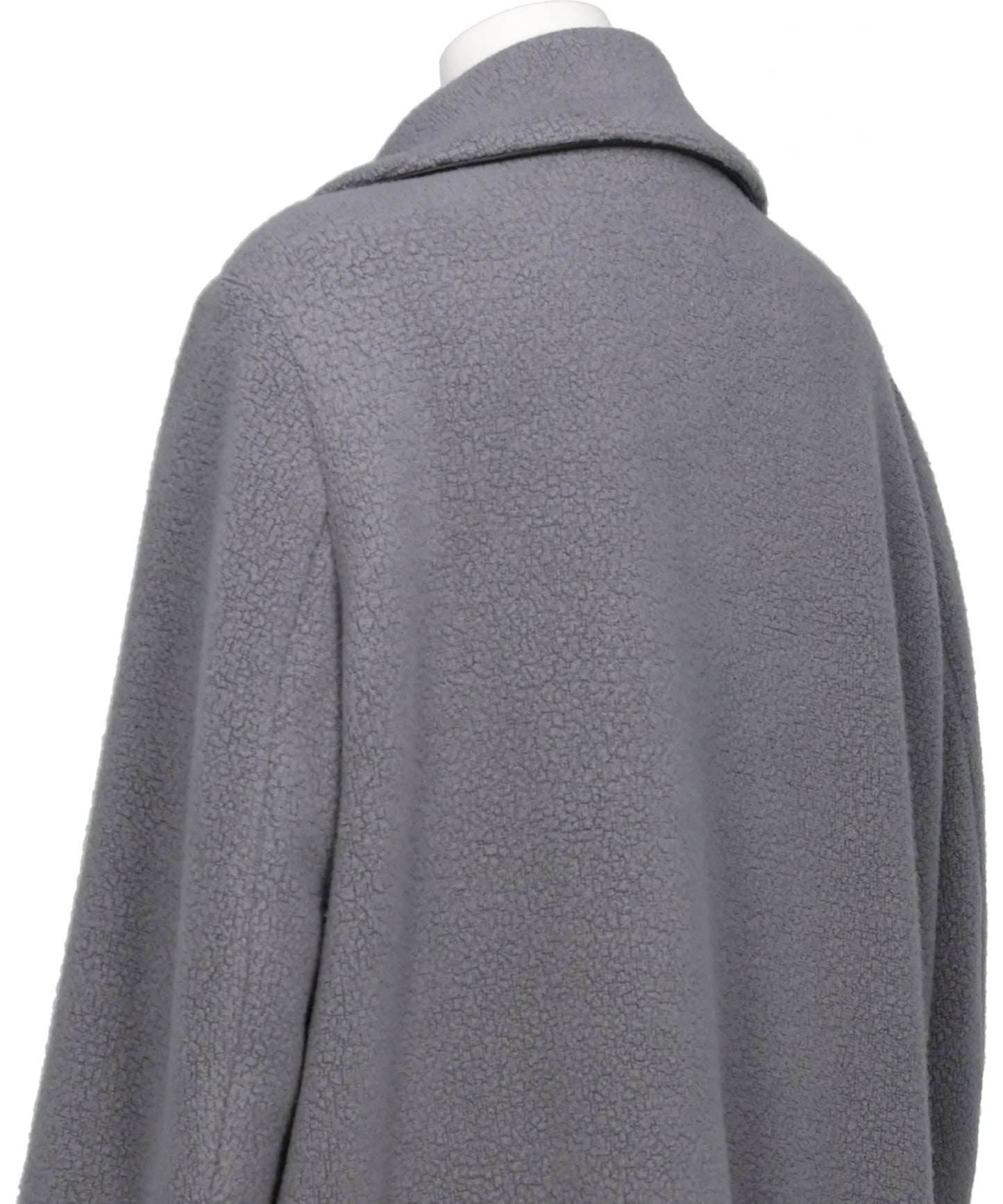 WOOL BOA COAT