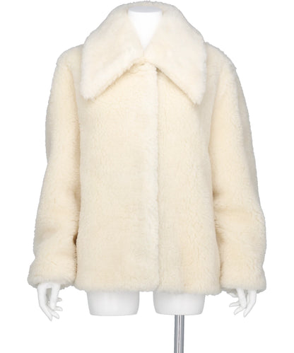 FETICO(フェティコ) 2026AW WOOL BOA WIDE COLLAR CORT FTC264-0301