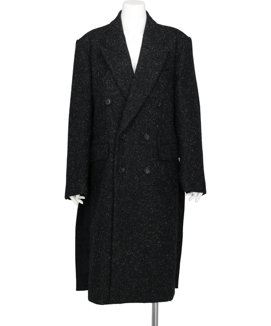 JOHN LAWRENCE SULLIVAN(ジョンローレンスサリバン) 2026AW MELTON DOUBLE BREASTED CHESTERFIELD COAT 1D015-0226