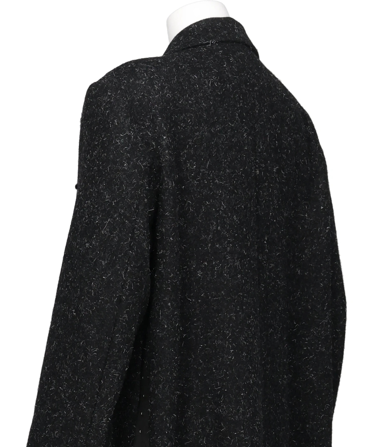 MELTON DOUBLE-BREASTED CHESTERFIELD COAT