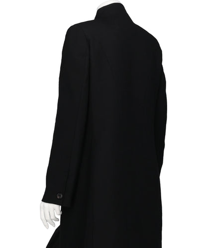 VOLANT STAND COLLAR COAT