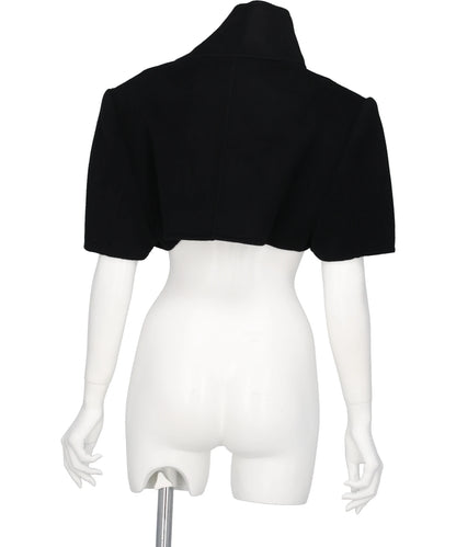 WOOL CASHMERE SHORT COAT