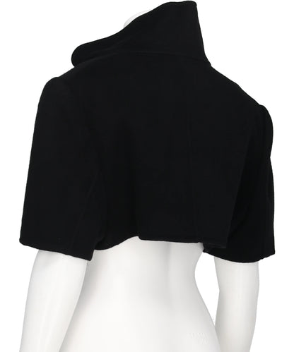 WOOL CASHMERE SHORT COAT