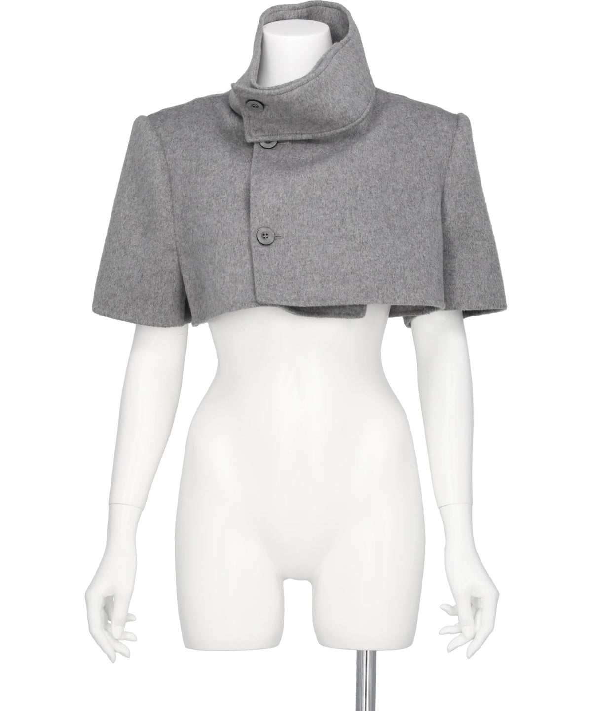 mukcyen（ムッシャン）WOOL CASHMERE SHORT COAT