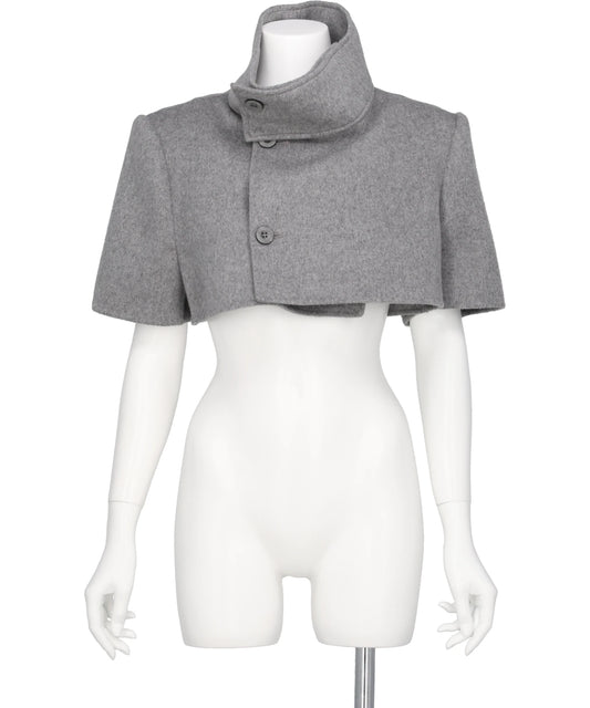 mukcyen（ムッシャン）WOOL CASHMERE SHORT COAT