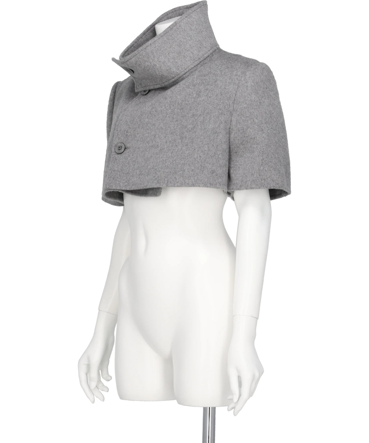 WOOL CASHMERE SHORT COAT