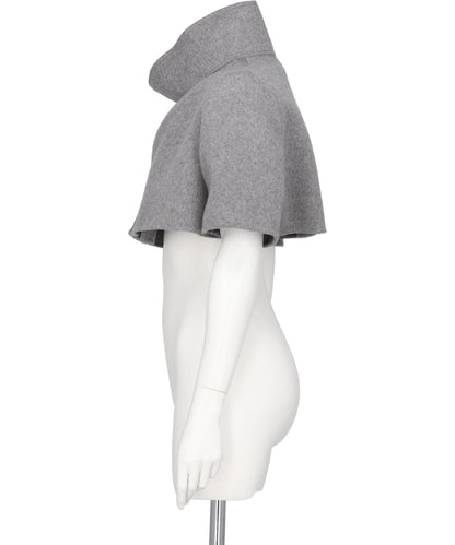 WOOL CASHMERE SHORT COAT
