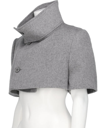 WOOL CASHMERE SHORT COAT