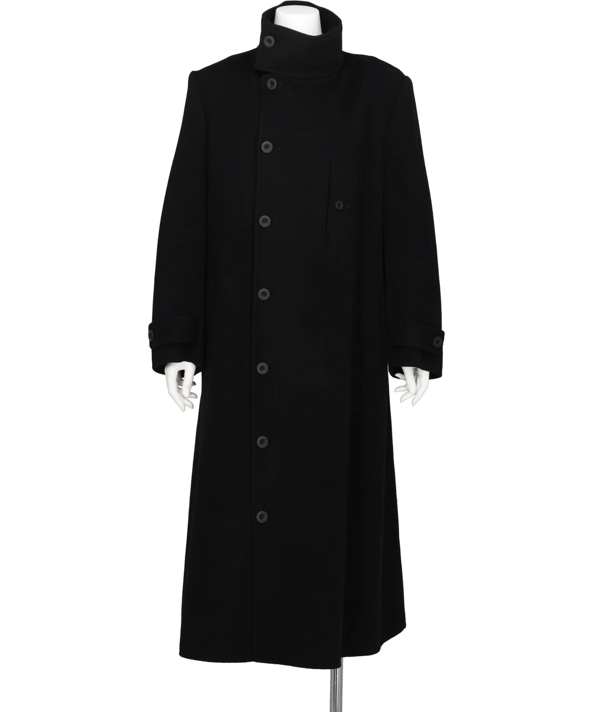 mukcyen（ムッシャン）WOOL CASHMERE RIVER COAT