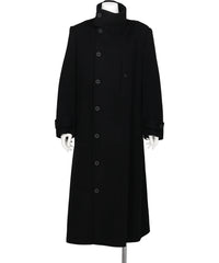 mukcyen（ムッシャン）WOOL CASHMERE RIVER COAT