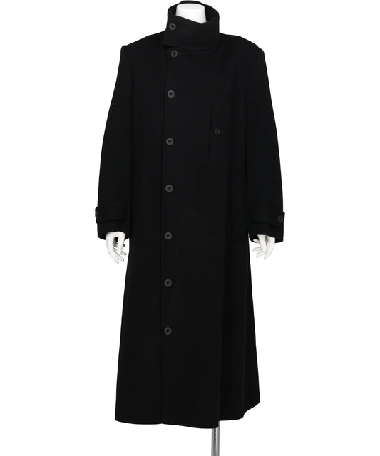 mukcyen（ムッシャン）WOOL CASHMERE RIVER COAT