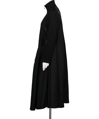 ZIPPERED DRESS COAT
