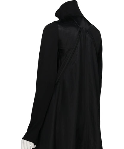 ZIPPERED DRESS COAT
