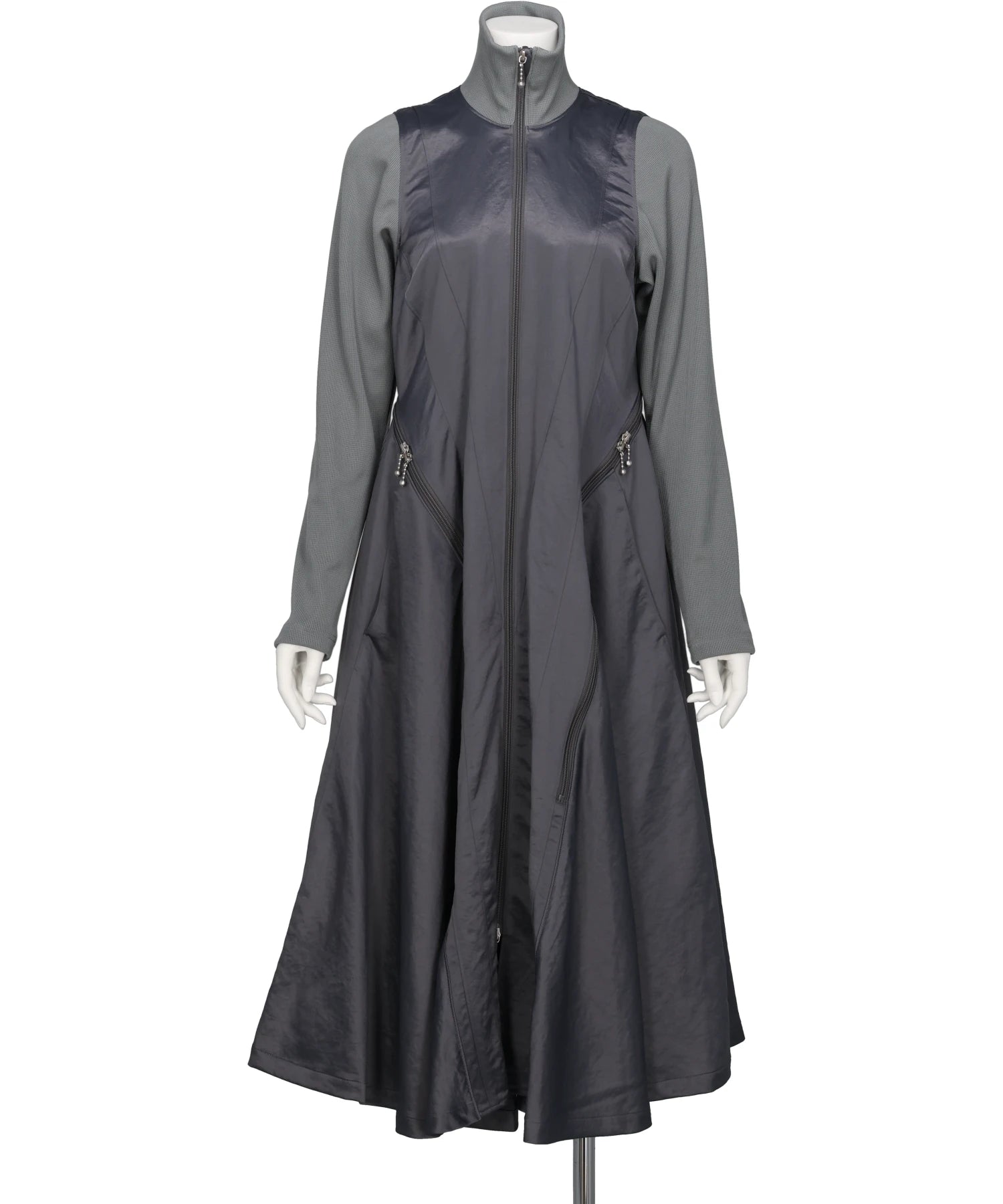 BIFURCATUM(ビフルカツム）2026AW ZIPPERED DRESS COAT 26AW-OP01