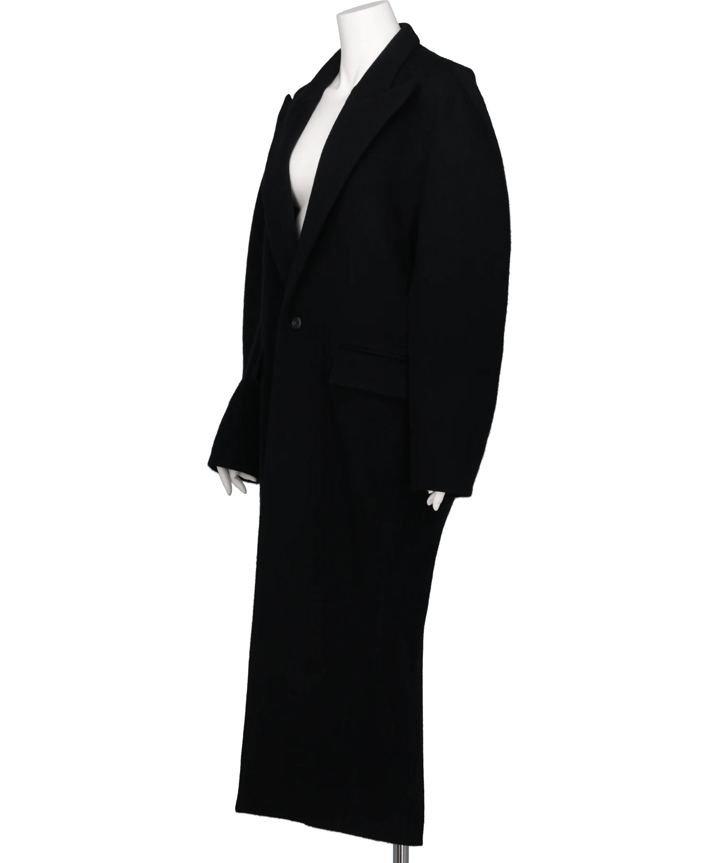 COCOON-SHAPED CHESTERFIELD COAT