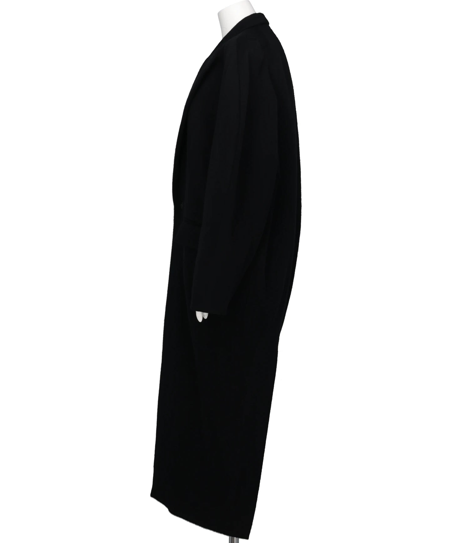 COCOON-SHAPED CHESTERFIELD COAT