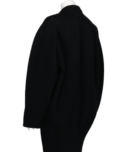 COCOON-SHAPED CHESTERFIELD COAT