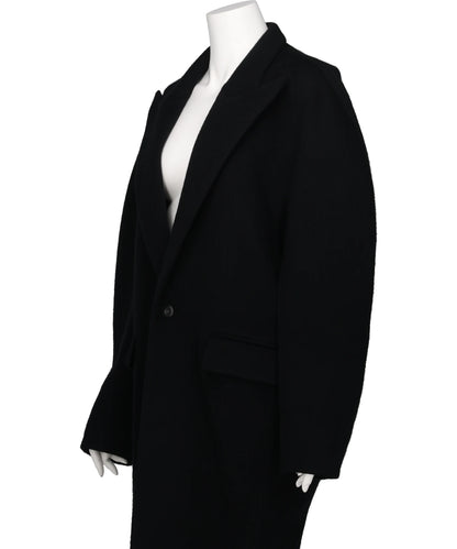 COCOON-SHAPED CHESTERFIELD COAT