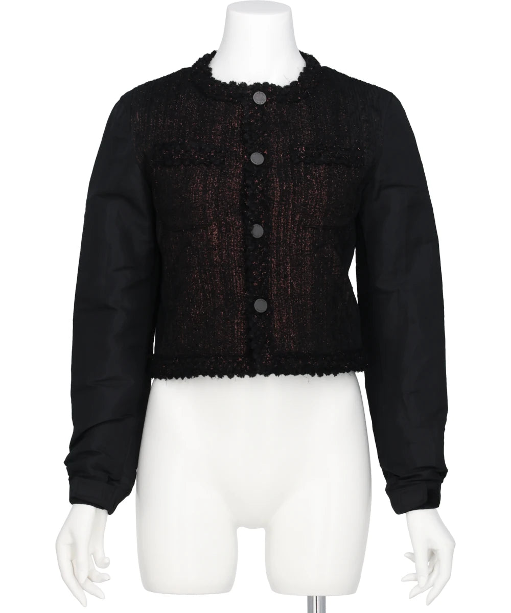 GLITTER TWEED JACKET