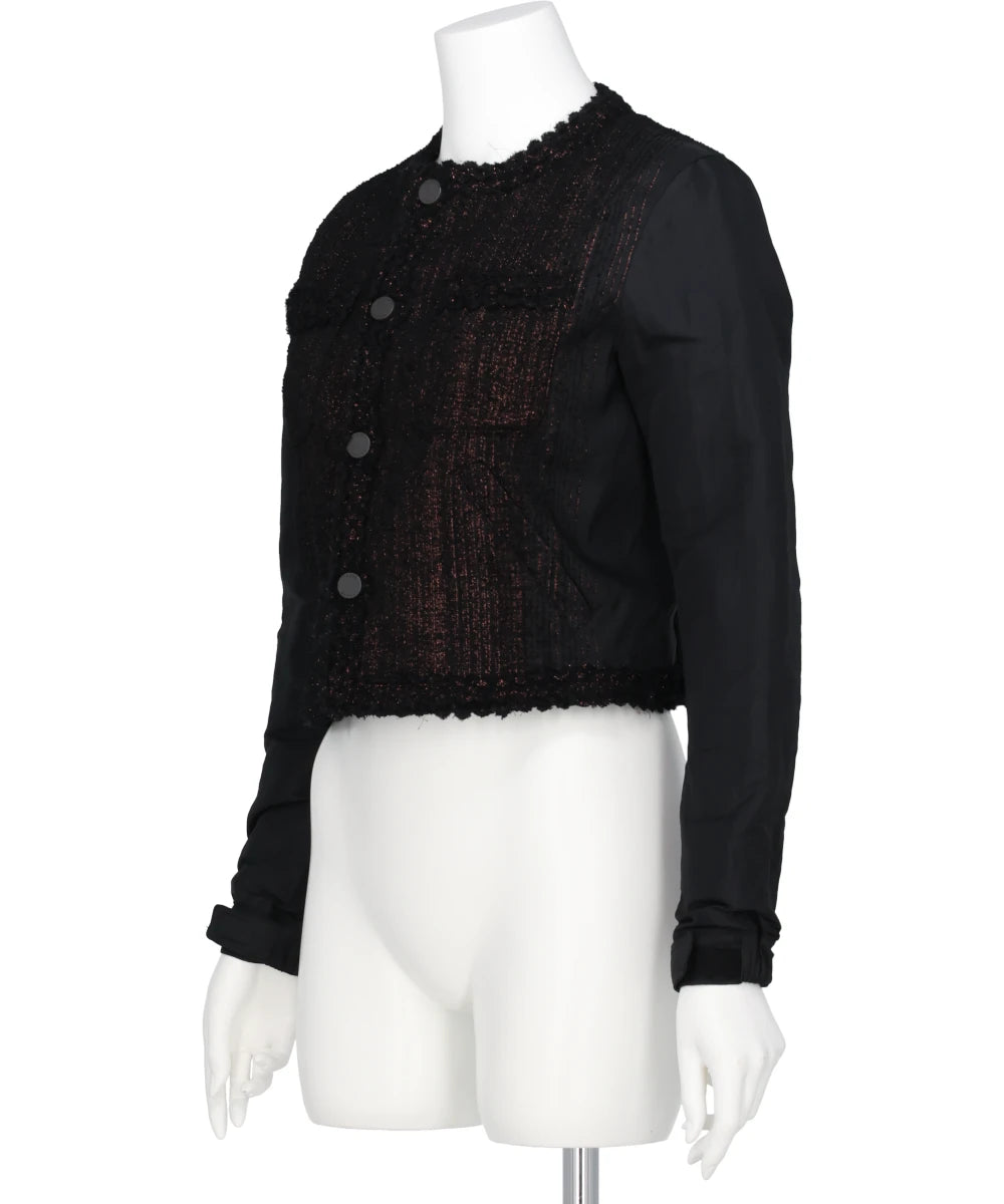 GLITTER TWEED JACKET