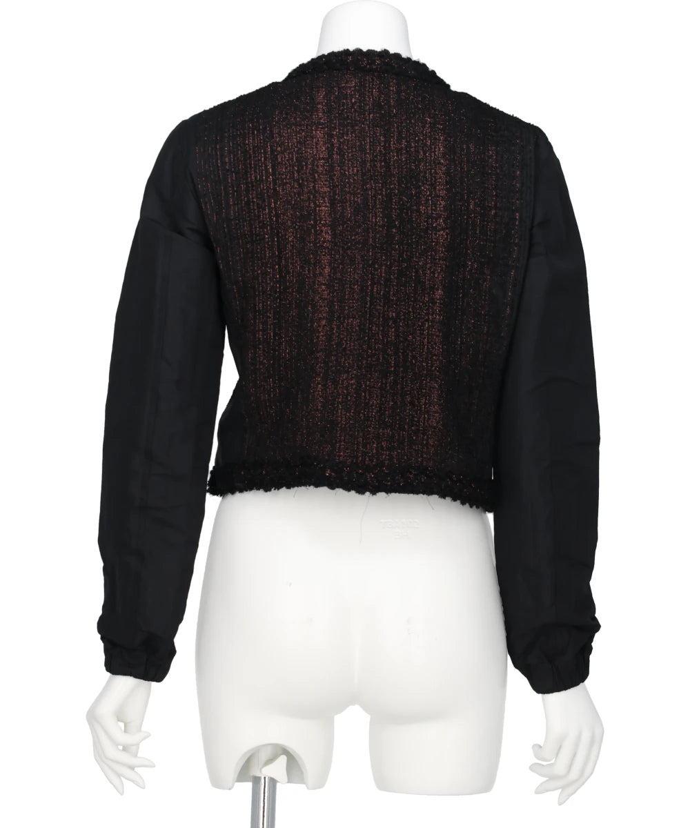 GLITTER TWEED JACKET