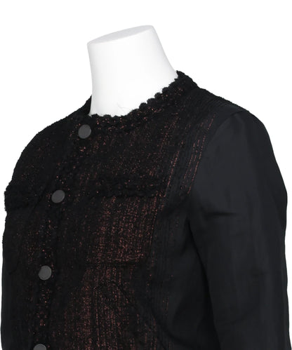 GLITTER TWEED JACKET