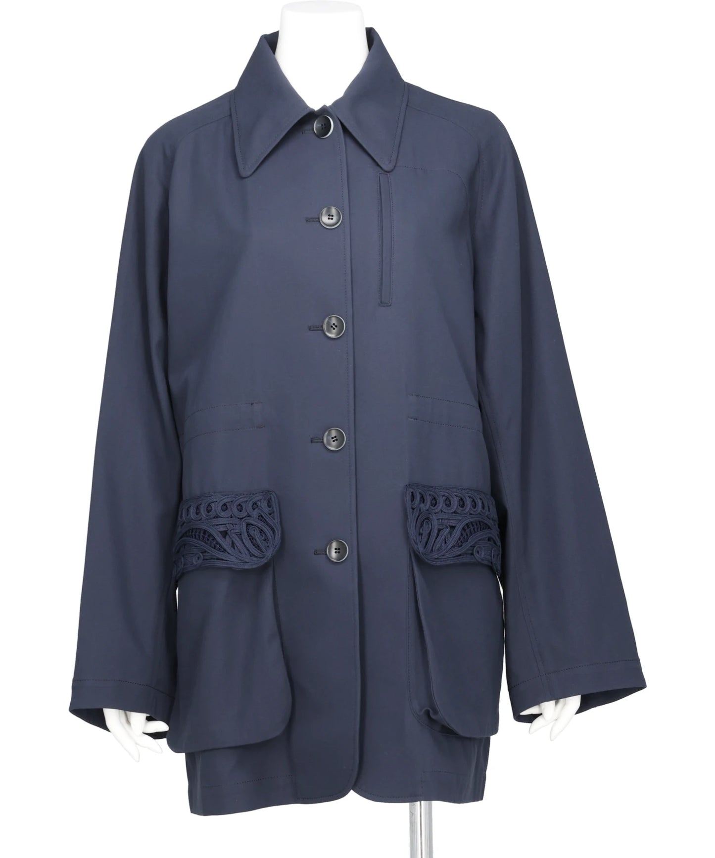 Mame Kurogouchi(マメ クロゴウチ)CORDING EMBROIDERY DETAILED MIDDLE