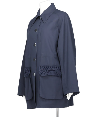 CORDING EMBROIDERY DETAILED MIDDLE