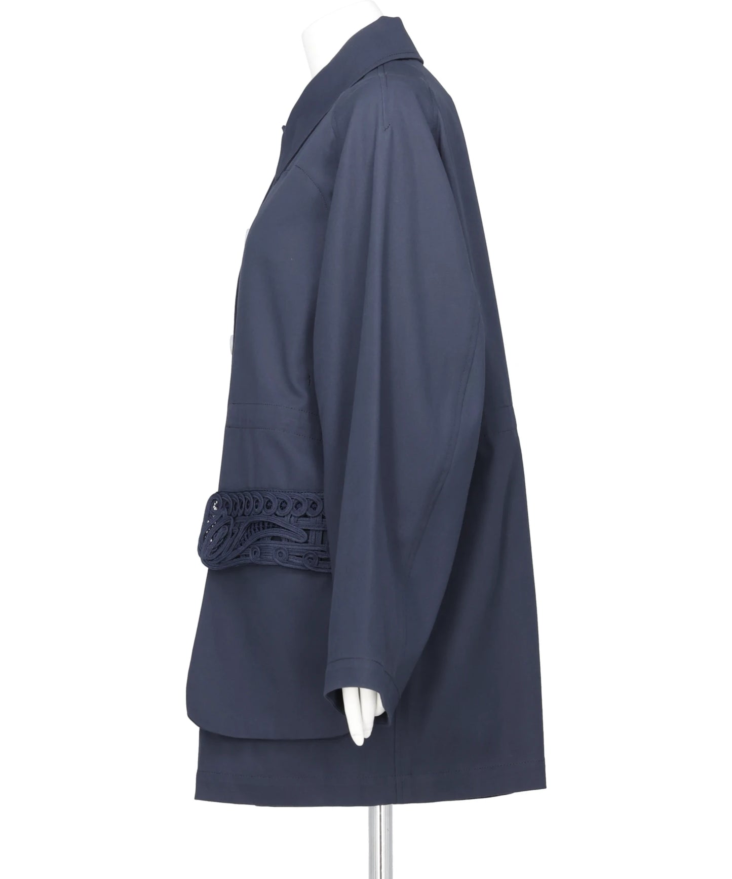 CORDING EMBROIDERY DETAILED MIDDLE