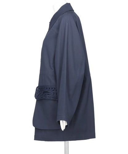 CORDING EMBROIDERY DETAILED MIDDLE