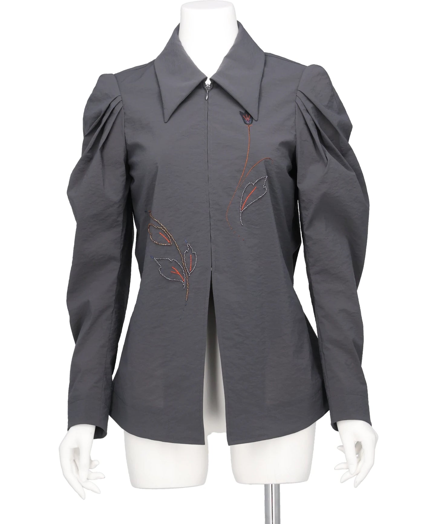 Mame Kurogouchi(マメクロゴウチ) 2026SS STRETCH BEADED BETAIL TUCK JACKET MM26SS-JK050