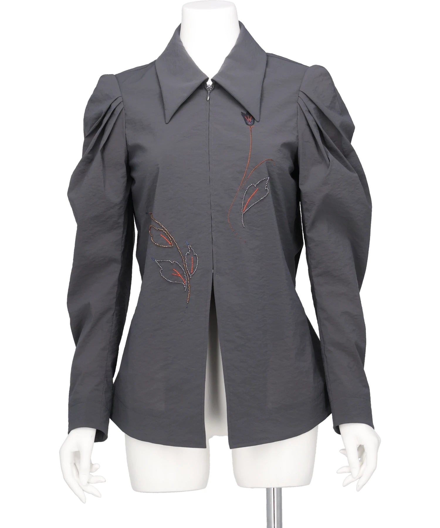 Mame Kurogouchi(マメクロゴウチ) 2026SS STRETCH BEADED BETAIL TUCK JACKET MM26SS-JK050