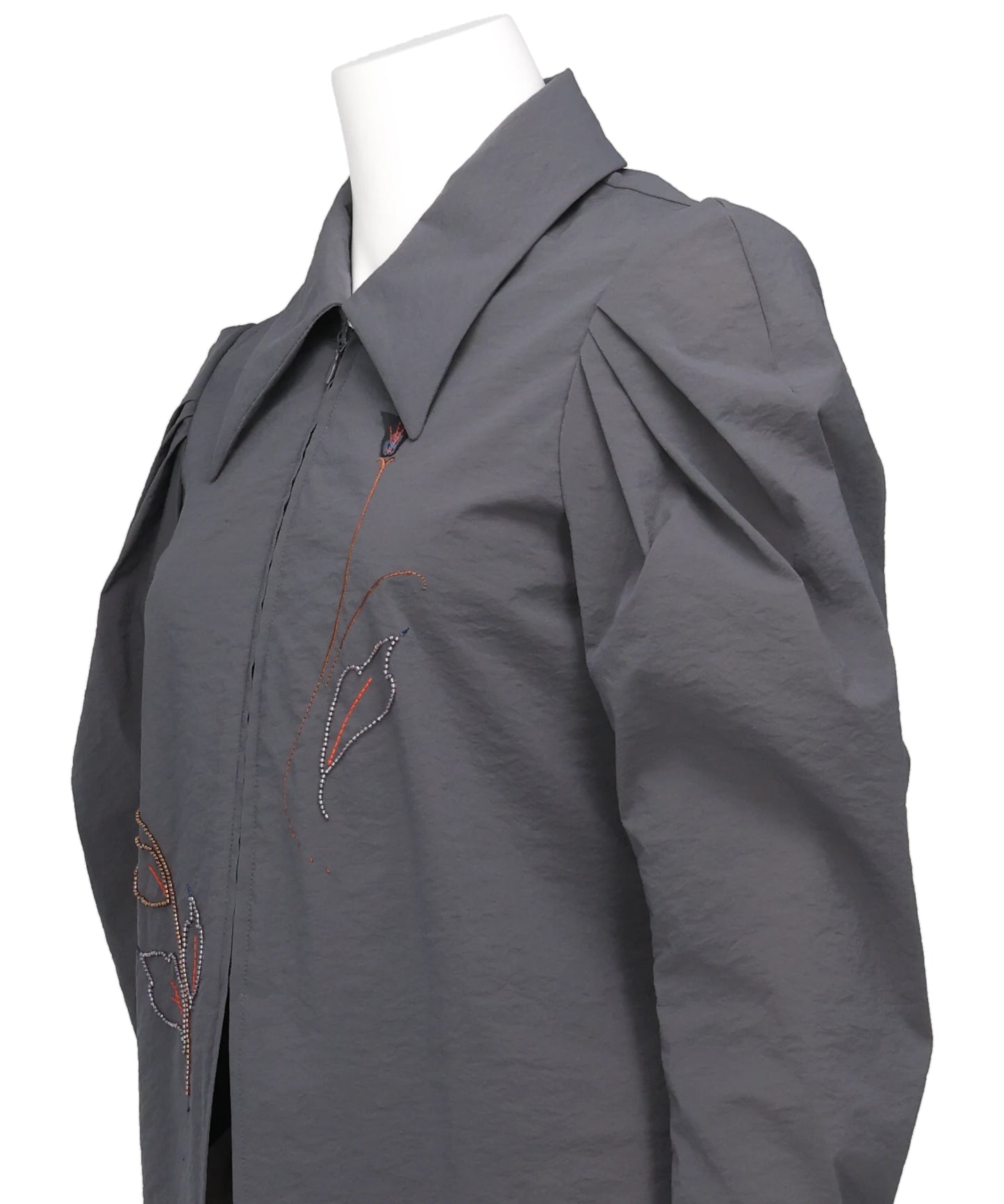 STRETCH BEADED BETAIL TUCK JACKET