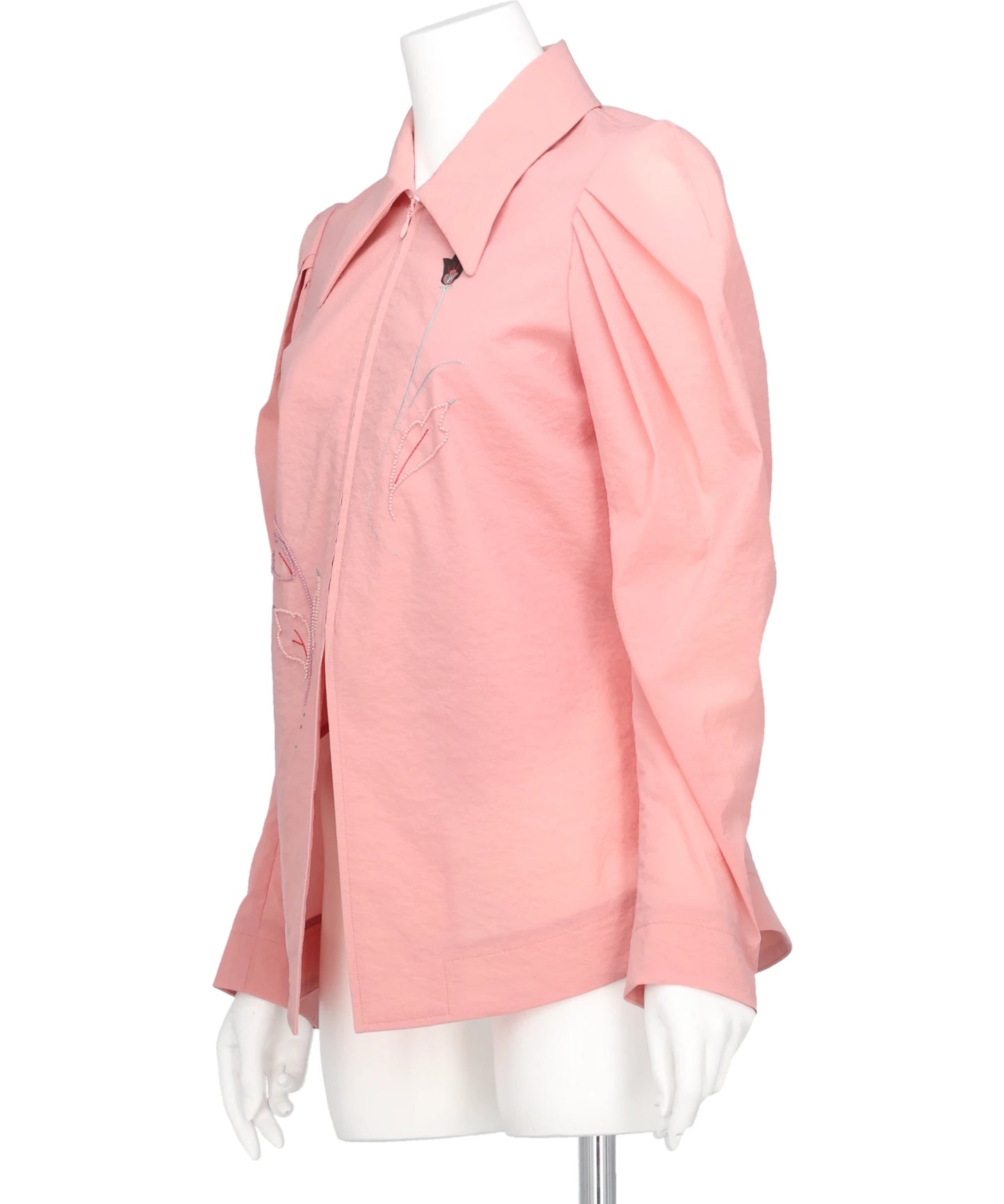 STRETCH BEADED BETAIL TUCK JACKET