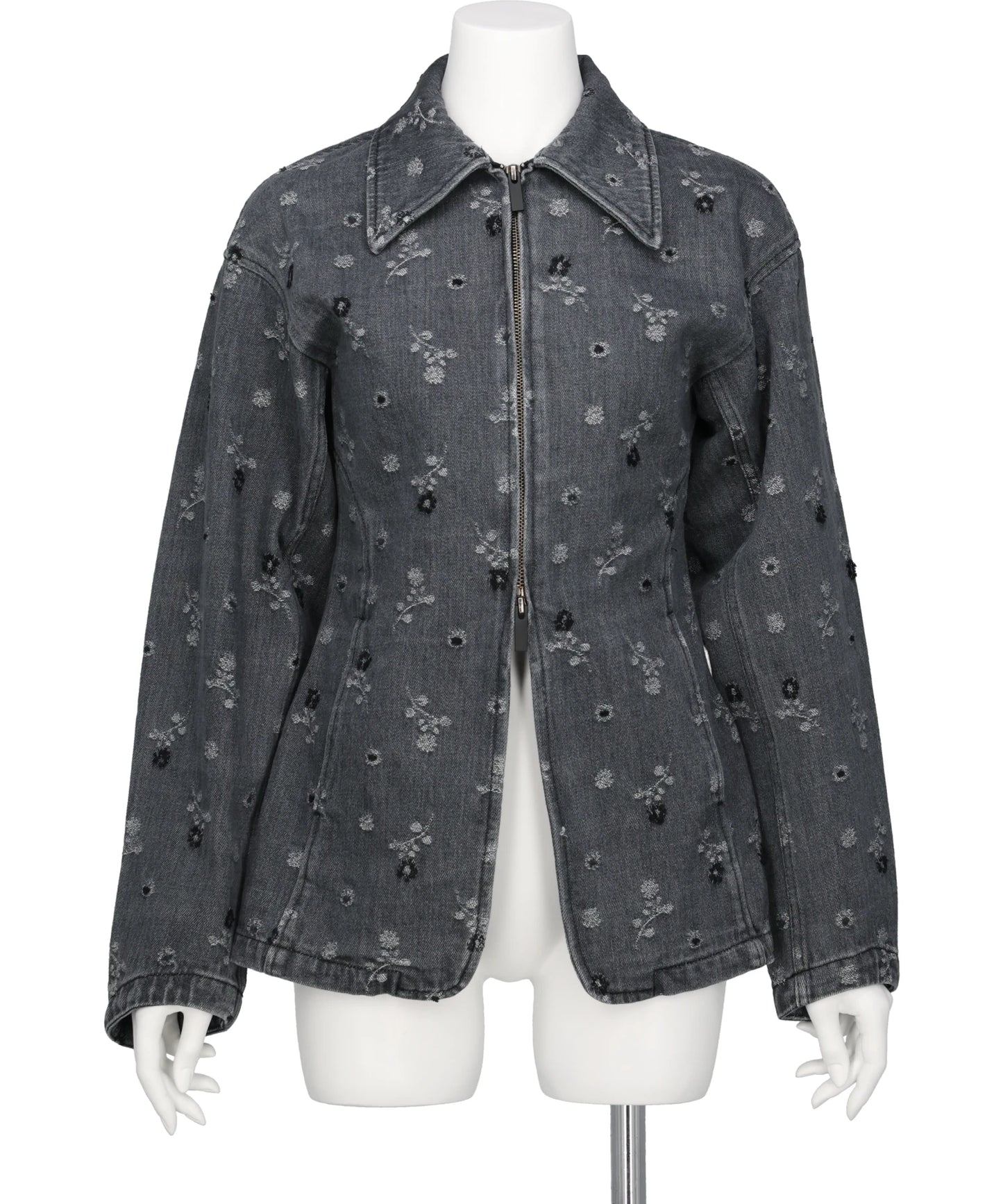 Mame Kurogouchi(マメクロゴウチ) 2026SS FLORAL JACQUARD DENIM
