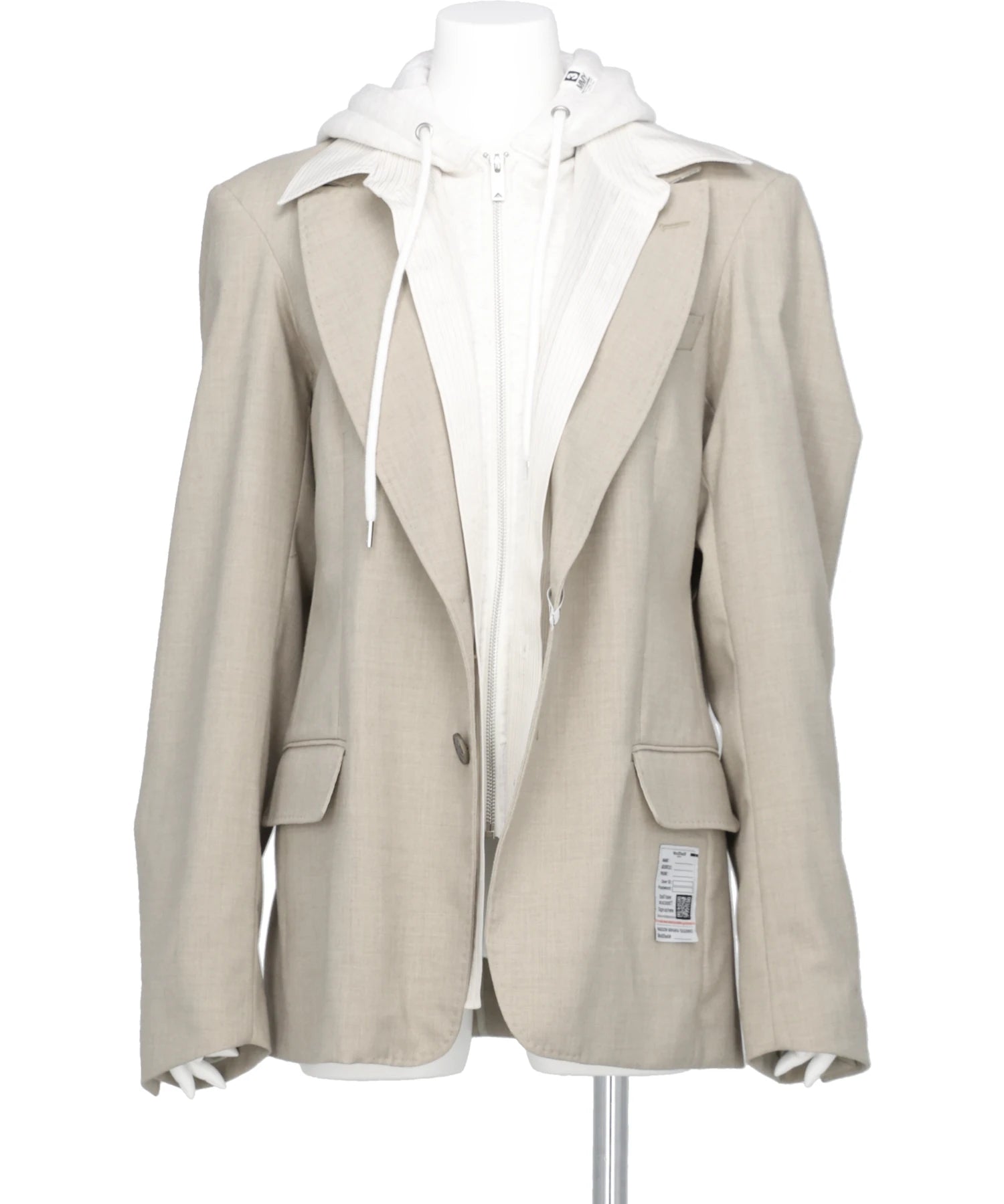 Maison MIHARA YASUHIRO(メゾンミハラヤスヒロ) 2026SS THREE LAYERED JACKET K16JK361