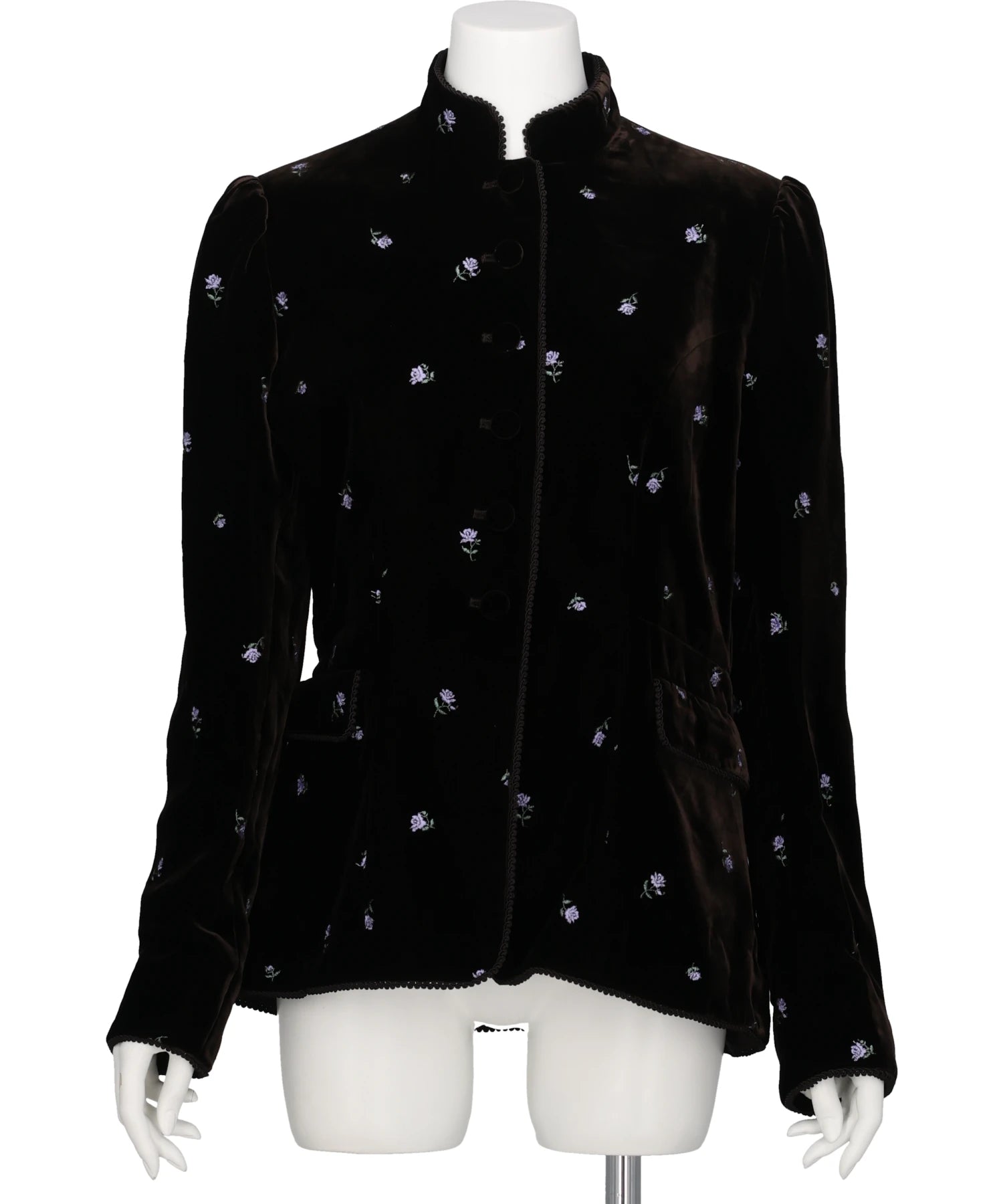 FETICO(フェティコ) 2026AW ROSE EMBROIDERED VELVET JACKET FTC264-0206