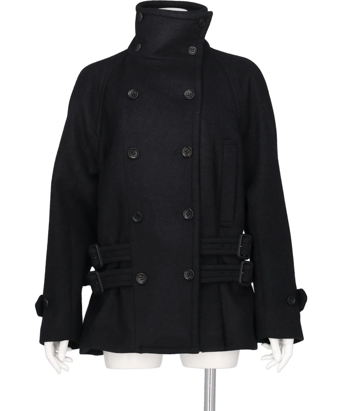 FETICO(フェティコ) 2026AW WOOL MELTON LOOP SHORT TRENCH JACKET FTC264-0212B