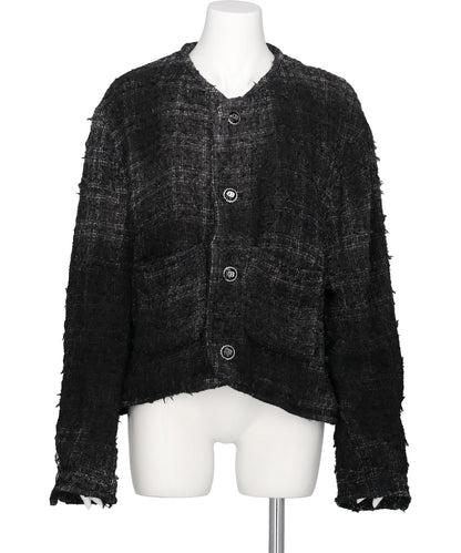 doublet（ダブレット）SMOG AIR STAINED TWEED JACKET
