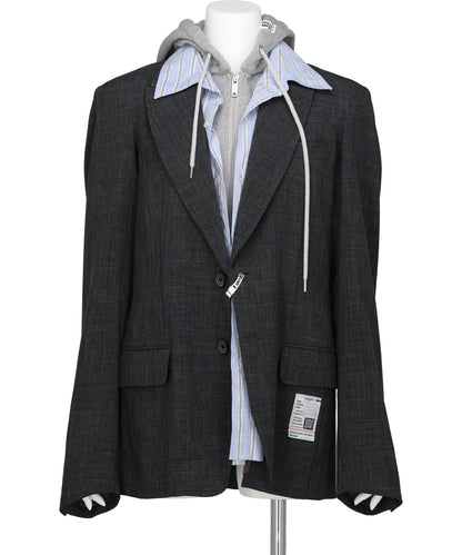 Maison MIHARA YASUHIRO(メゾンミハラヤスヒロ) THREE LAYERED HOUNDSTOOTH JACKET