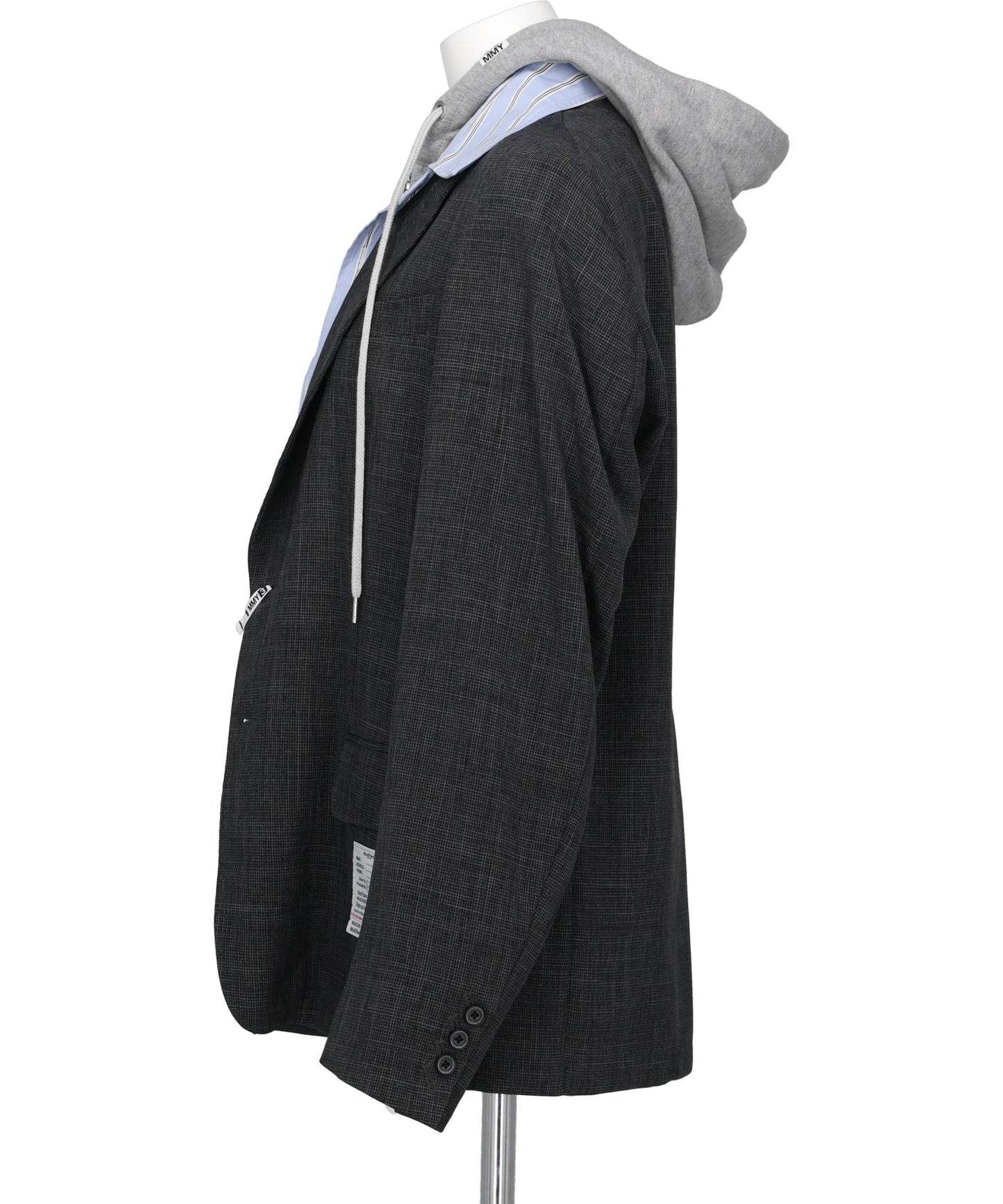 THREE LAYERED HOUNDSTOOTH JACKET